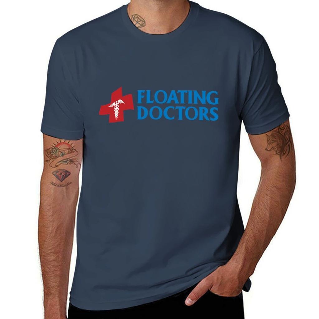 Floating Doctors Medical Cross Logo Tshirt T Shirts Cotton 100 Printed T Shirts For Unisex Tshirt
