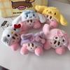 Kirby Plush Keychain With Crystal Soft Material For Kids And Collectors