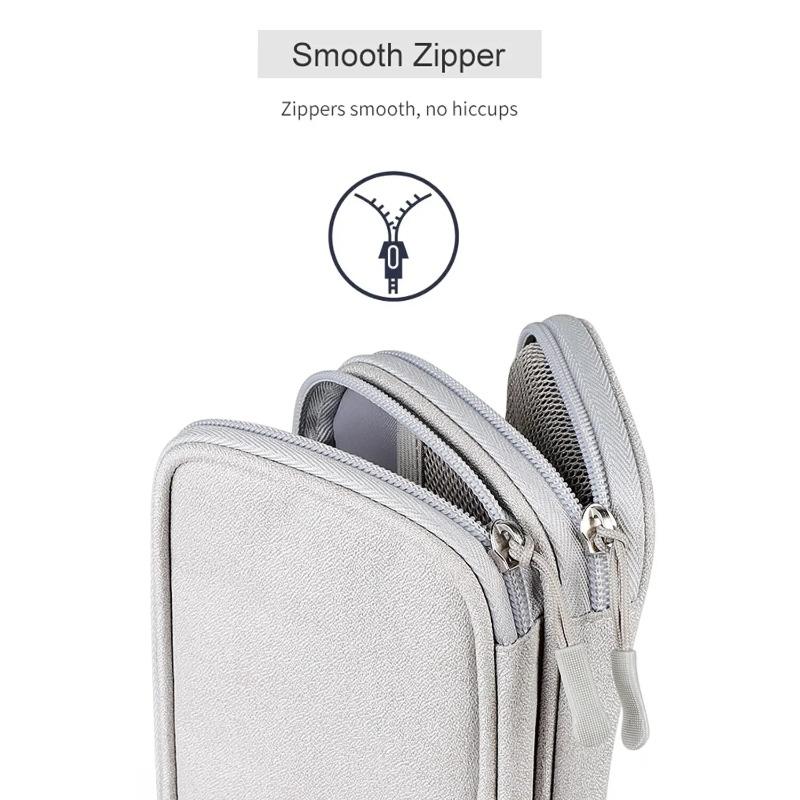1PC Travel Organizer, Multi-Size Pockets for Electronics Accessories,Waterproof Durable Cable Organizer Bag,Portable Gadget Case