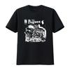 The Pogues T-Shirt Band Anthrazit Baumwolle NI1743 Vintage Gewaschen Vielseitig Dehnbar Grafik Weich