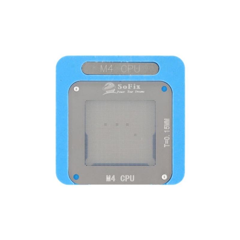 Sofix Upgrade M4 M2 Pro CPU Reballing Jig with Stencil BGA Reballing Kit Logic Board BGA reballing Magnetic Stencil for Macbook