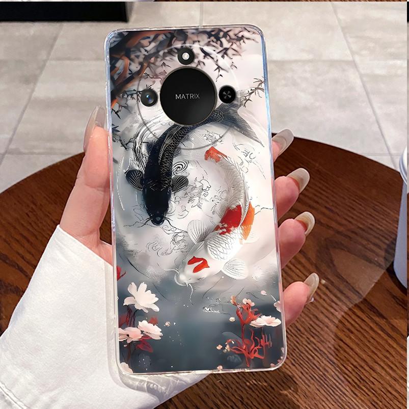 For Honor X9C Smart 5G Casing Clear Luxury Cute Love Rabbit Funny Cool TPU Soft Silicone Phone Case HonorX9C Smart 5G Back Cover