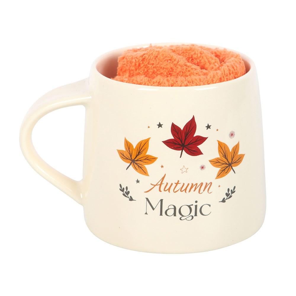 Something Different Herbstzauber Tasse und Socken Set