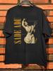 HOT! Sade Adu T-shirt Graphic Print Unisex Black Cotton T-Shirt Size S To 5XL
