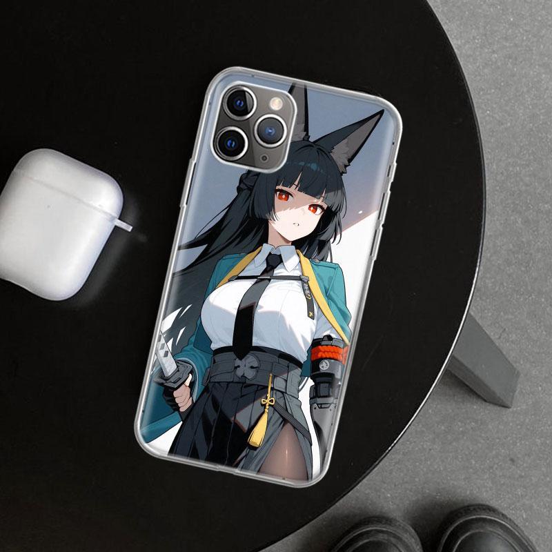 Zenless Zone Zero Hoshimi Miyabi Kryt na telefon pro iPhone 11 12 13 Mini 14 15 Plus 16 Pro Max 17 Air 7 8 + SE Umělecký na míru