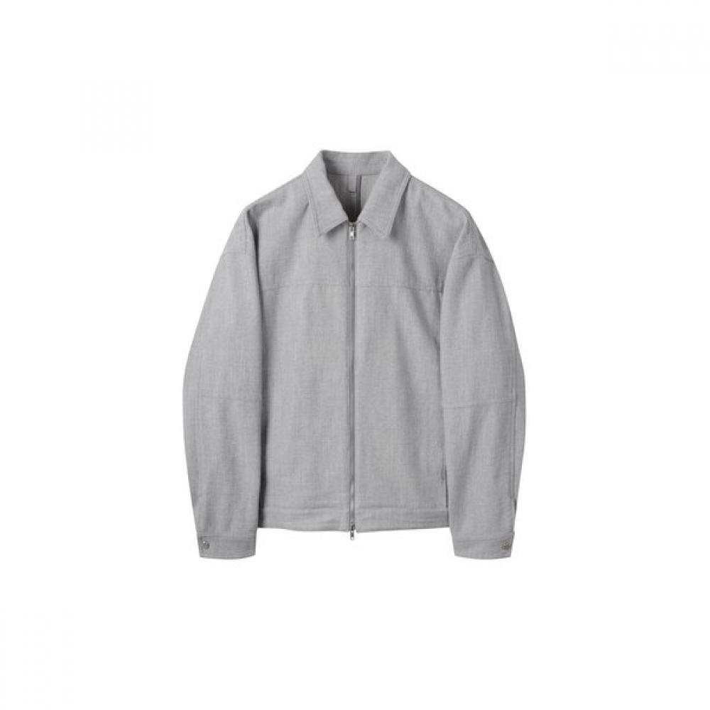 Customellow Gray Tweed Jacket Cwjas25102gyl 100