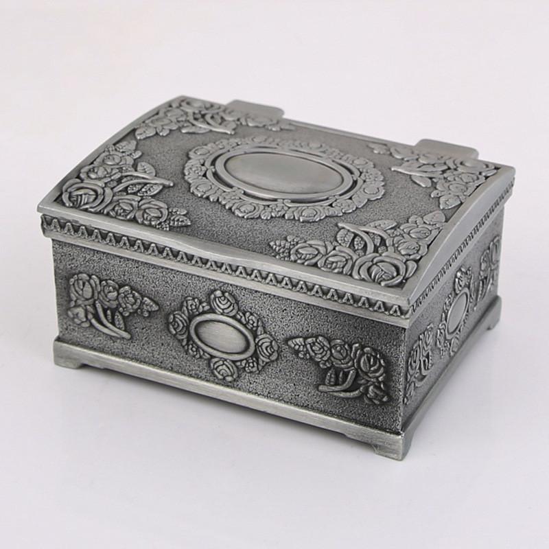 Storage Ring Creative Boxs Square Rose Earrings Stud Earrings Jewelry Gifts