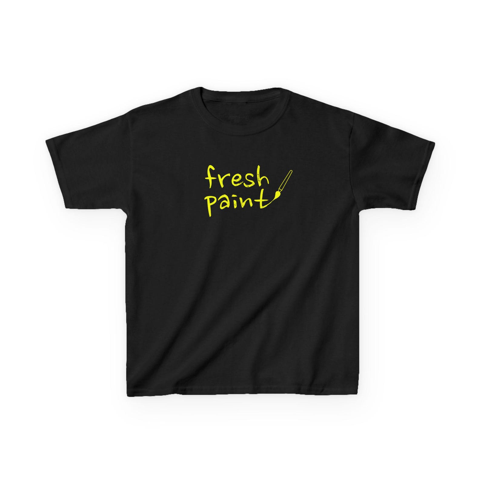 Kids  Fresh Paint  Graphic Tee: Creative Art Lover Shirt S