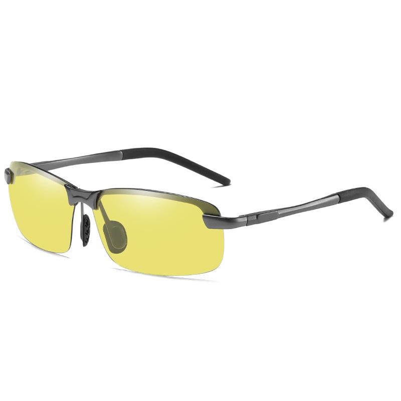 aoron Polarized Sunglasses Night Vision Color-changing Gray Sunglasses Cycling Driving Sunglasses