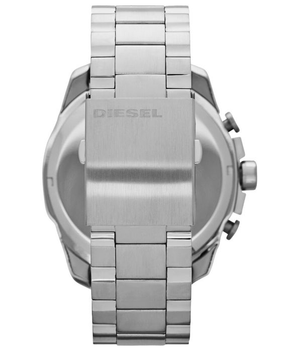 Herrenuhr Diesel Mega Chief DZ4308 Silbernes Stahlarmband