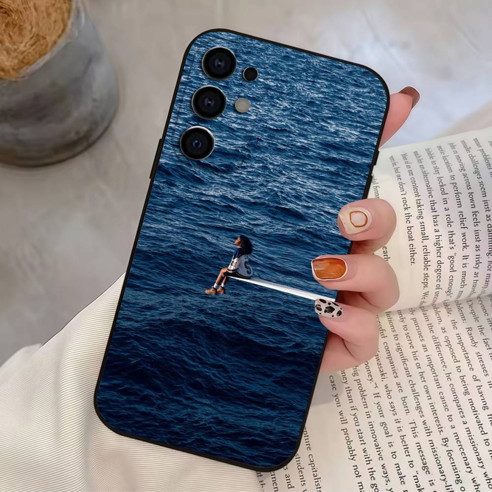 Rapper S-SZA Phone Case For Samsung S25,S24,S21,S22,S23,S30,Ultra,S20,Plus,Soft Silicone Black Cover