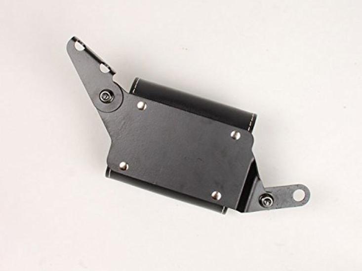 DEGNER Leather ETC Case with Bracket for Sportster Harley-Davidson (2004-2014), Black, SB-44