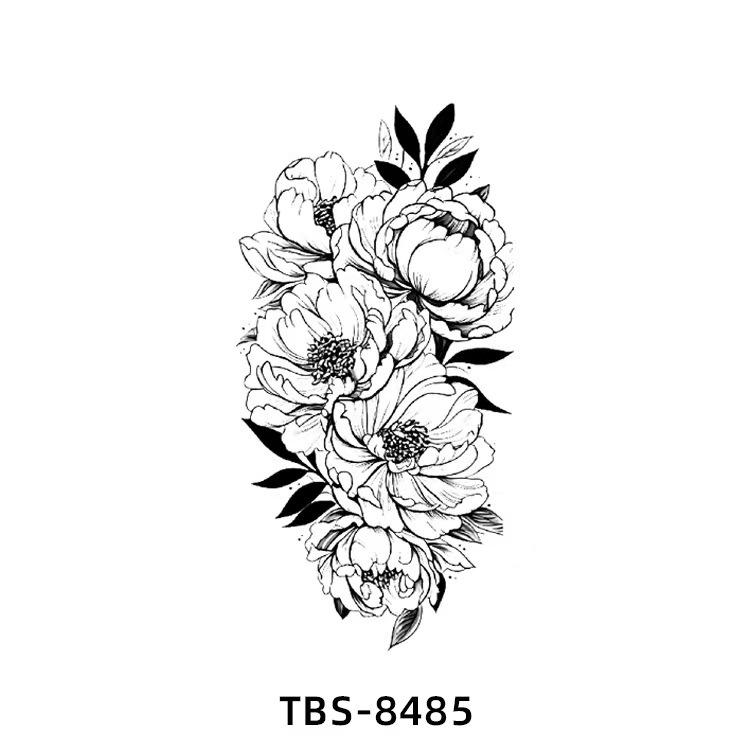 Full Arm Temporary Sticker for Men and Women - Large Body Sleeve Design