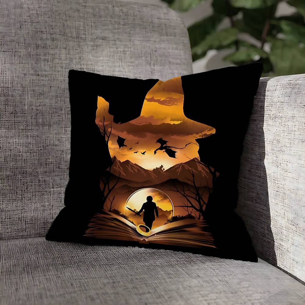 L-Lords of the R-RingES Throw Pillow Case For 55x55cm 30x30cm 50x50cm 45x45cm 40x40cm Square Chair Pillowcase Case