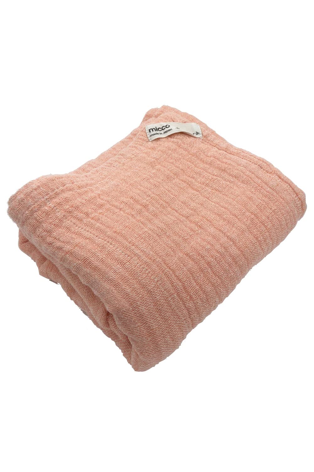 

Сделано из хлопковой марли Одеяло с москитной сеткой 5 90 x 120см Однотонное Пушистое Детское Банное Наколенное Лососевый micco Japan, 100% Ткань, Слои, Прибл. (Предварительная стирка),