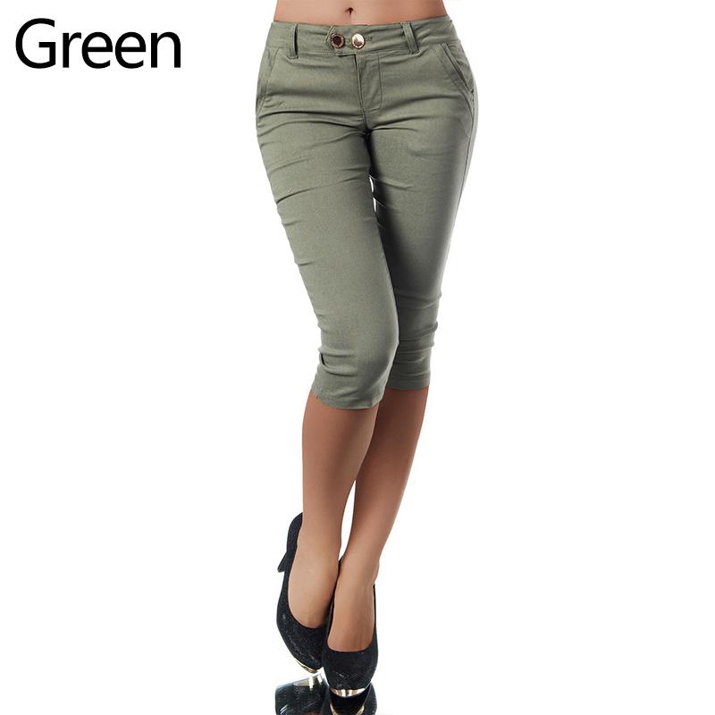 plus size capris with pockets