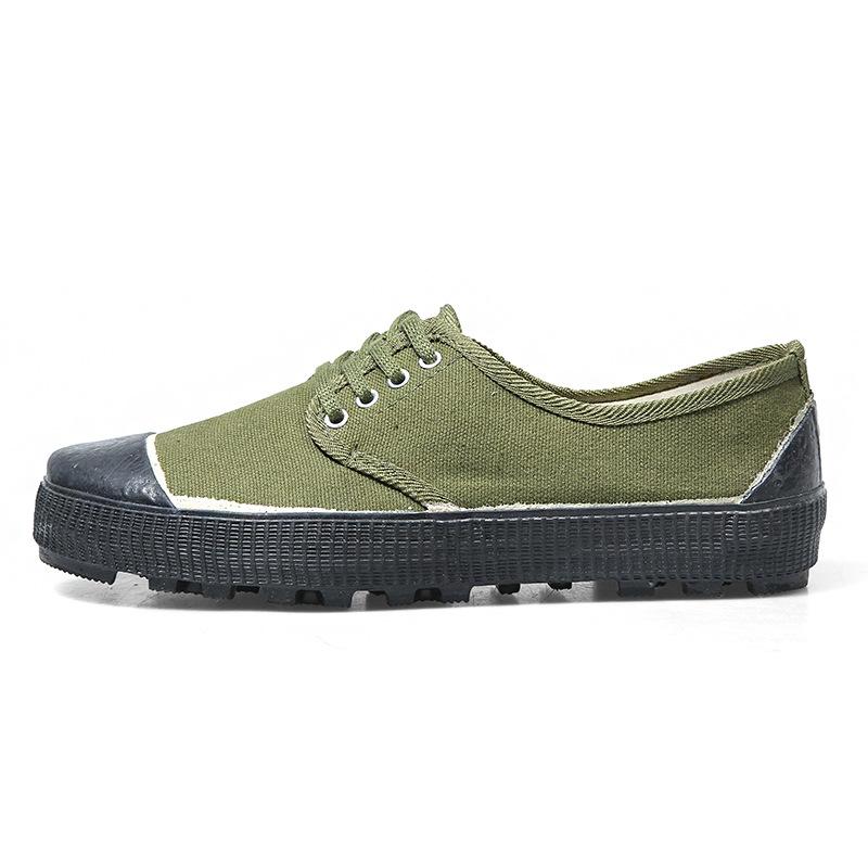 farmland shoes yellow sneakers water shoes liberation shoes rubber outsole wear-resistant outdoor farmland work site shoes glue shoes