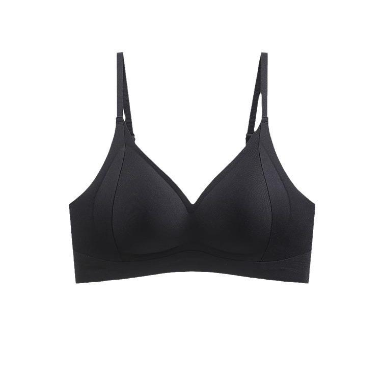 Lift Underwear Women's Small Breasts Gather and Close Sub-breasts Fixed Cup Anti-sagging Summer Thin No Steel Ring Seamless Bra Cover