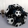 1pc Soccer Goals Automatic Open/Close Umbrella with Folding Feature Compact Travel Umbrella, Lightweight Design, for Commuting, Business085