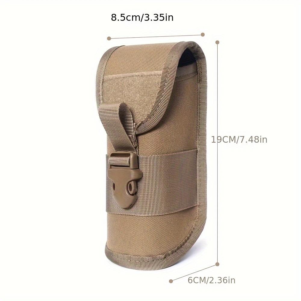 1pc Durable 600D Eyeglasses Bag, Outdoor Glasses Case Molle Pouch, Goggles Storage Box Men Shades Case