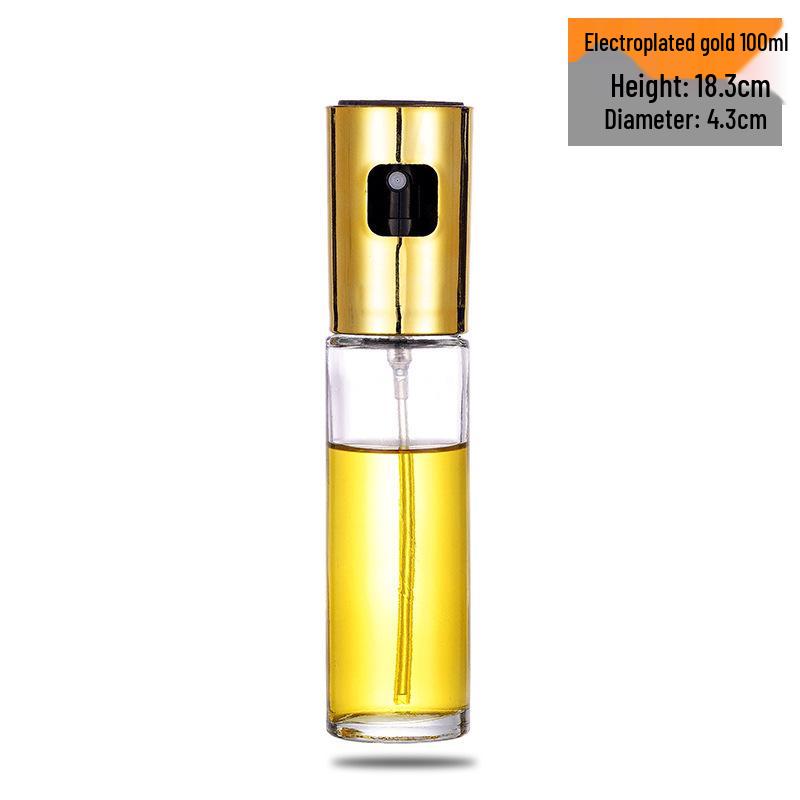 High-Pressure Glass Oil Spray Bottle for Kitchen and Air Fryer