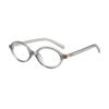 2024 Xiaohongshu Retro Oval Nerd Glasses with Anti-Blue Light in a Simple, High-End Style