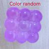 Grape Squishy Toy for Kids, TPR Stress Ball for Fine Motor Skills, BirthdayChristmasEaster Halloween Gift, Soft Pink Purple Blue