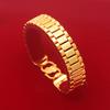 Luxury 24K 9999 Pure Gold Real Gold No Matter Bracelet Men's Fashion Watch Chain