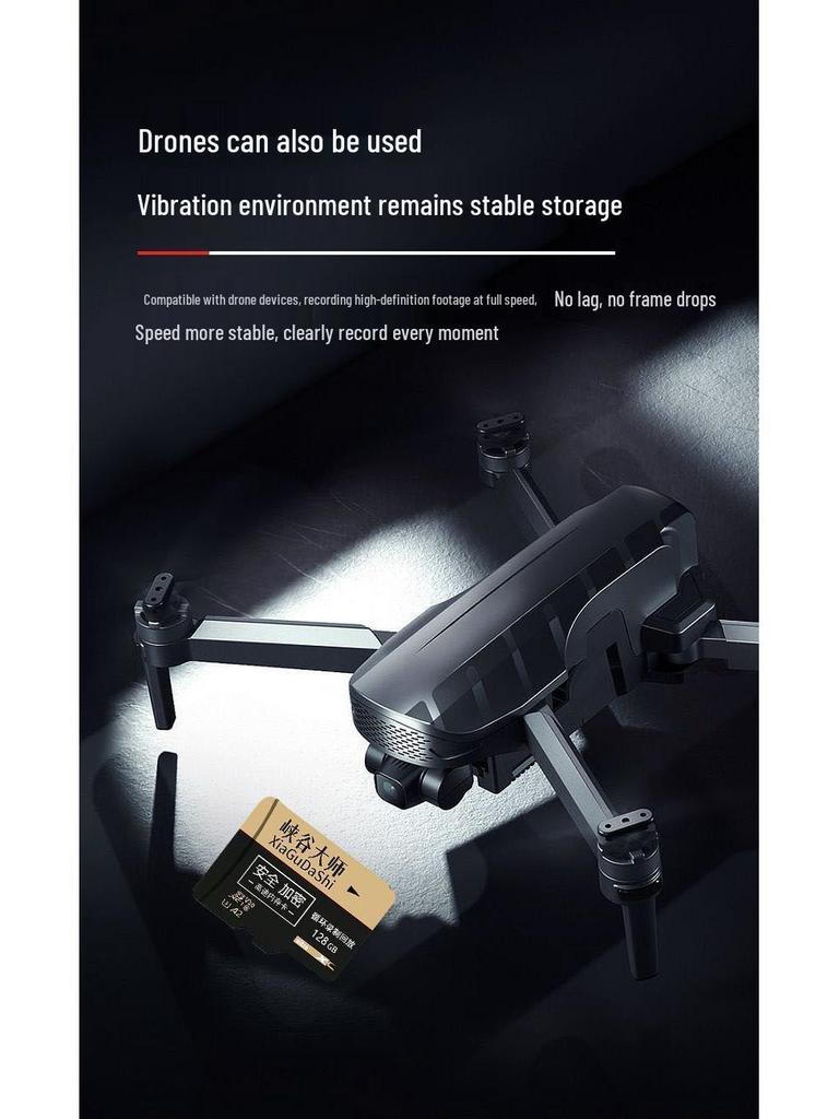 High-Speed 128GB Dashcam & Surveillance SD Card