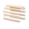 Octopus Shaped Hamster Wooden House Minimalist Hamster Golden Silk Bear Sleeping Nest