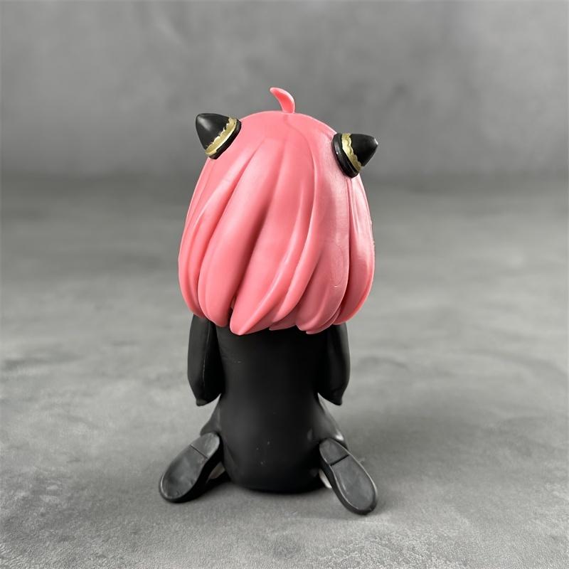 Anya Anime Girls Doll Model Statue Toy Desktop Sculpture Craft Collectibles Gifts Car Accessories