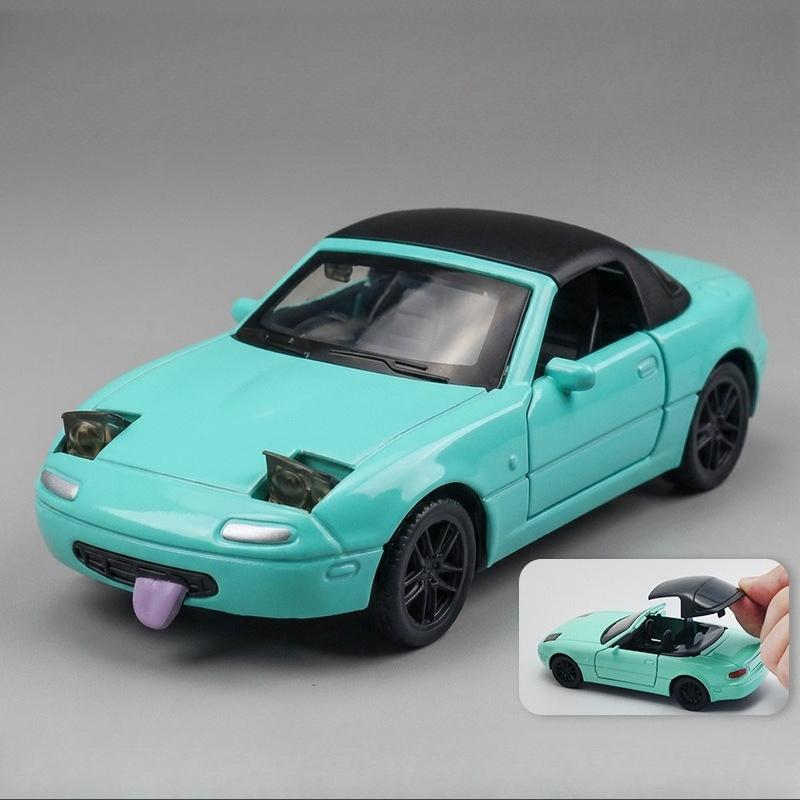 (Bagged) 1:36 Simulation Alloy Car Model Sports Car Model Open Door Pullback Boy Children's Toy Car Ornament Cross-border