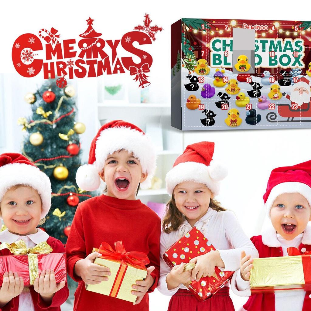 Unique Christmas Themed Rubber Ducks Advent Calendar For Kids