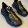New Spring Autumn Soft soled Fashionable Casual Anti slip Shoes with Soft Leather for Breathable Comfortable Men's Shoes