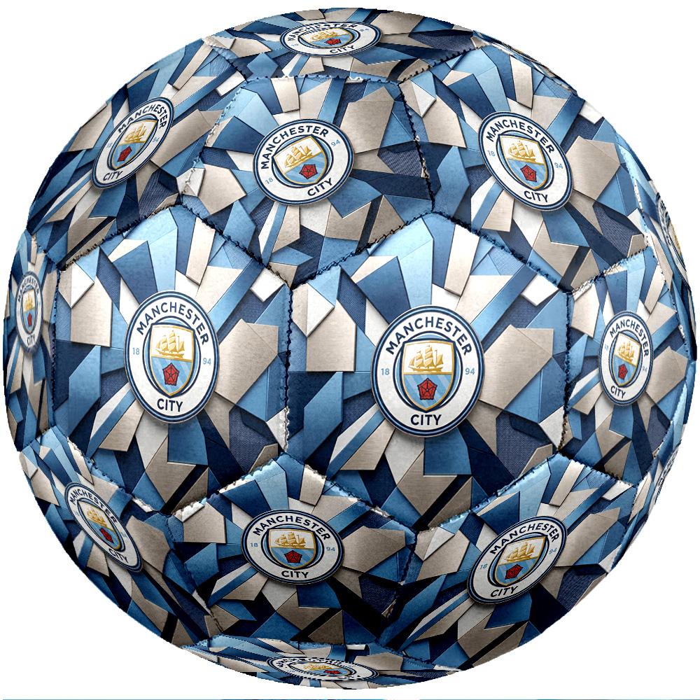 Manchester City Thema Fußballball Größe 5 Fußballball Weiche Haptik Professioneller Trainingsfußball für Outdoor-Sportarten