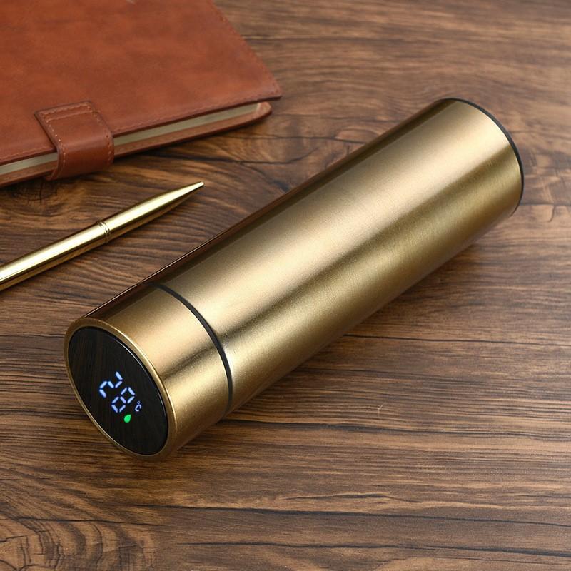 450ml Fashion Smart Vacuum Cup s LED displejem teploty Láhev na vakuové baňky z nerezové oceli Cestovní termoska Hrníčky na kávu