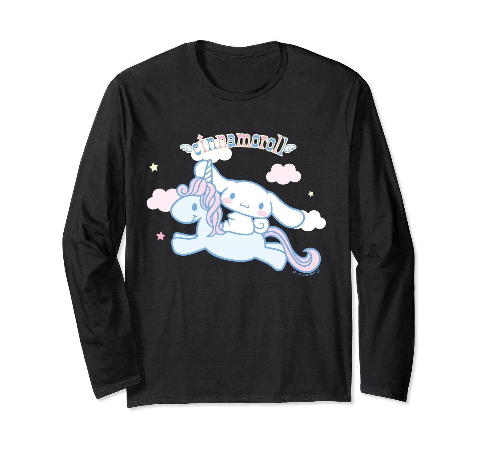 SANRIO Cinnamoroll unicorn long-sleeved T-shirt XL