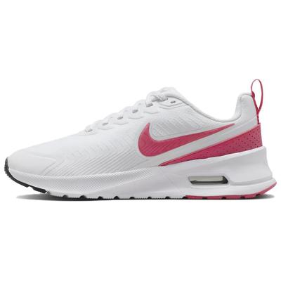 Air Max Nuaxis White Black Comet Red Aster Pink Women's Sneakers Casual Shoes HF1233-100