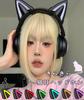 GHDVOP Bluetooth Cat Ear Wireless Gaming Headset with Cat Ear Gaming Wired and Perfect for Working from Online Entrance and New Gifts 5.0 Headphones,