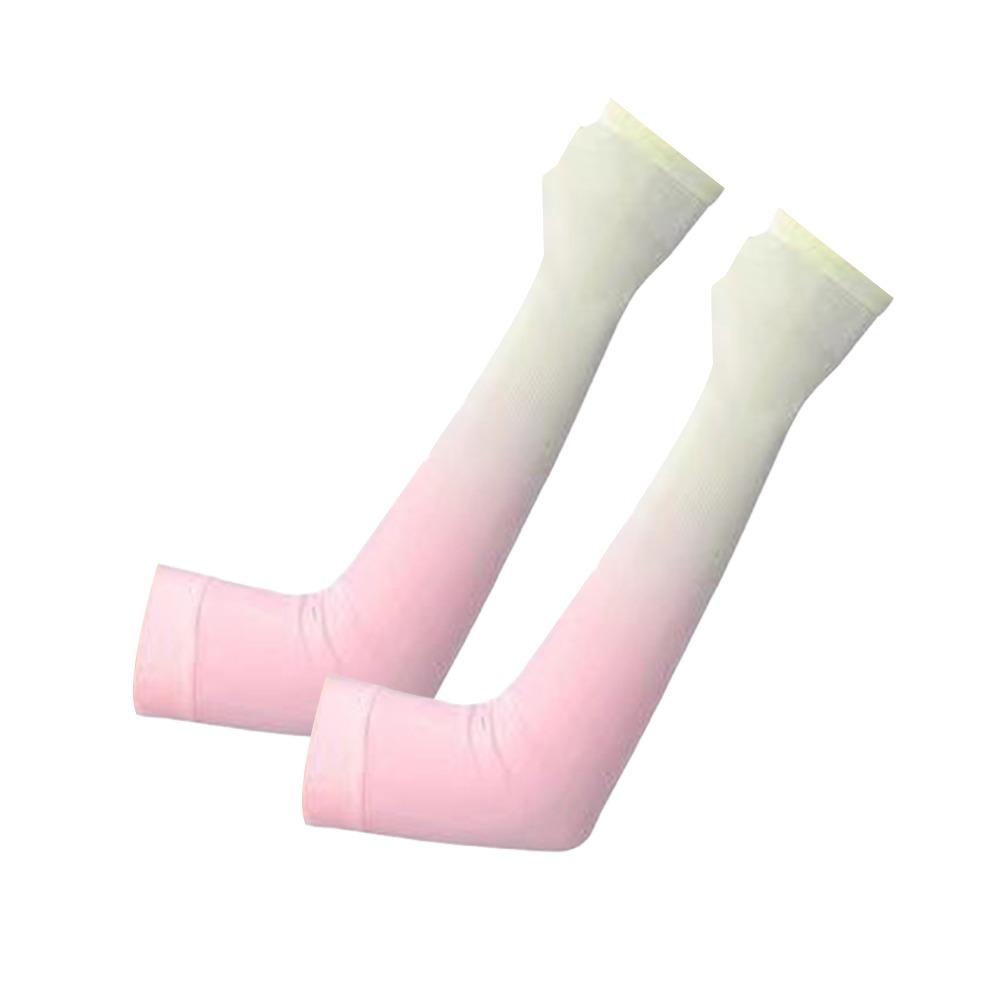 1pair UPF 50+ Arm Covers UV Protection Compression Sleeve Portable Cooling Arm Sleeves  Cycling