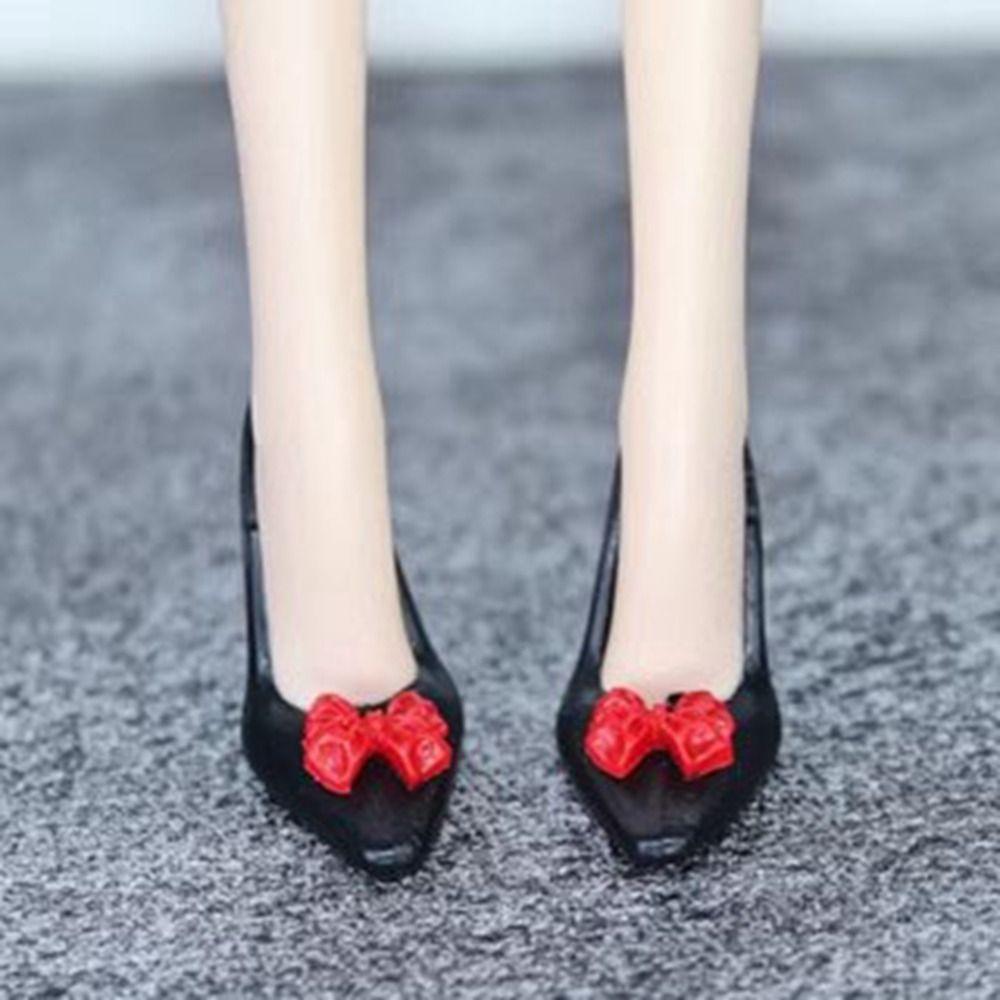 Original High Heels Shoes 30cm Figure Doll Sandals High Quality 1/6 Doll Shoes  Doll Accessories