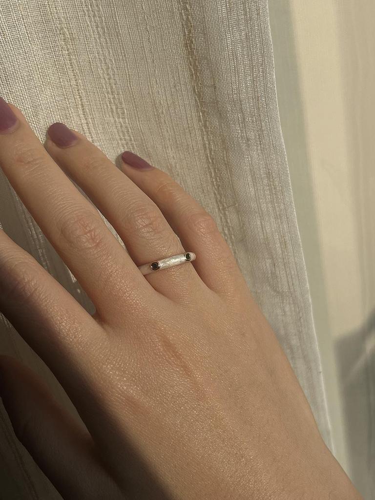Women's Rainbow Enamel Drip Glaze Adjustable Ring: Fashionable, High-End, Versatile Index Finger Accessory.