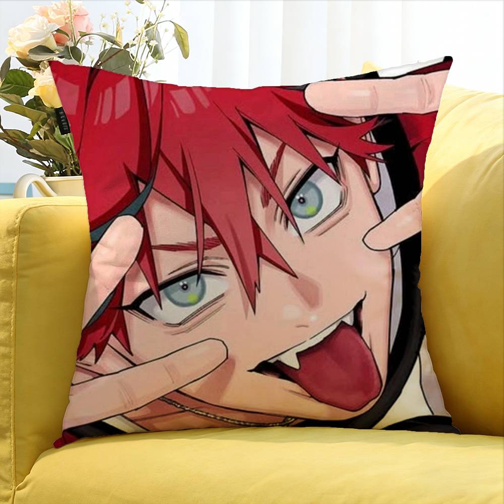 GGokurakugai Various Sizes Square Pillow Case For Car Home Bedchamber Decor 30x30cm