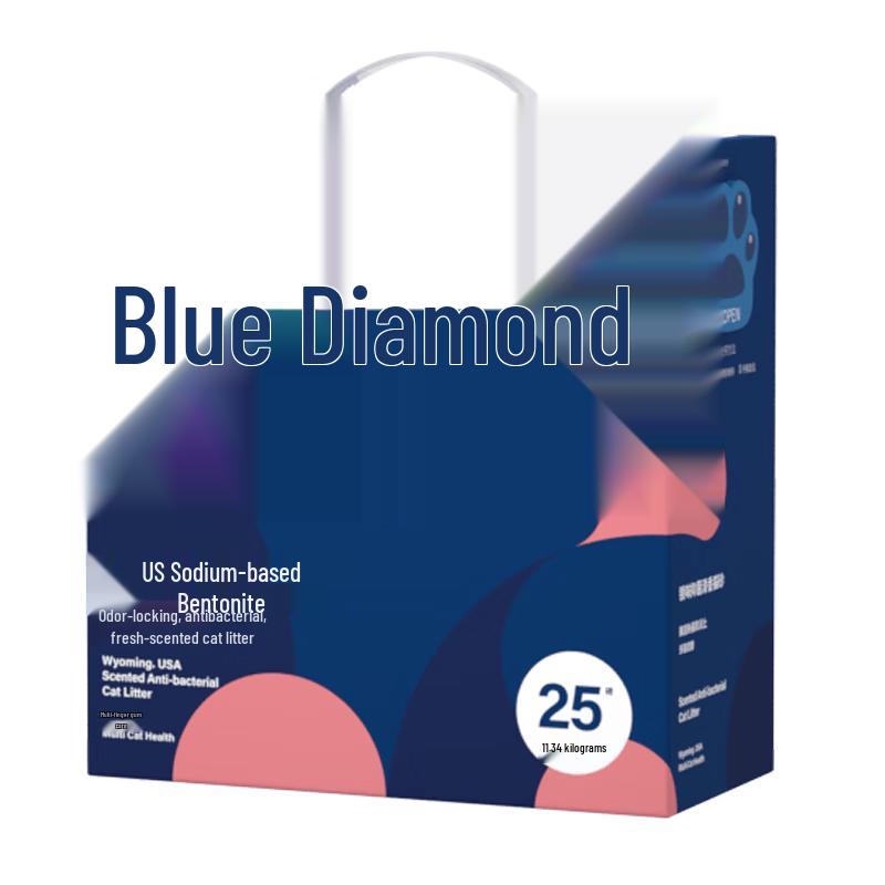Импортный бентонитовый наполнитель для кошек Blue Diamond