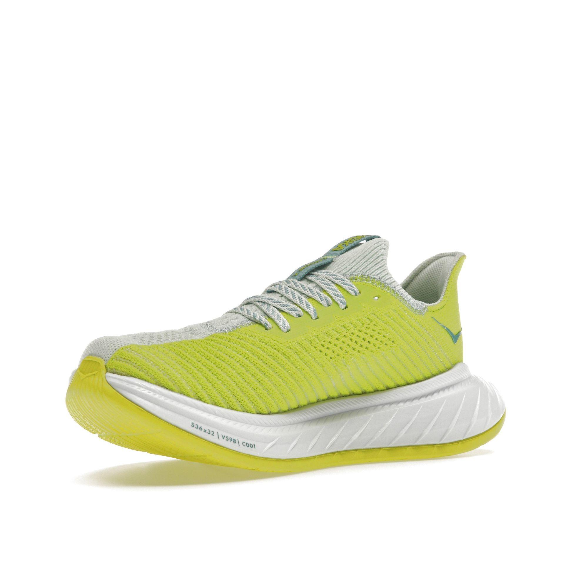 HOKA Carbon X 3 Парусник с оборками Вечерняя примула Женские кроссовки Белый 1123193-BSEP — фото 4