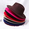 Winter Autumn Stage Performance Dress Dance Party Woolen Cowboy Hat Jazz Cap Panama Fedora Hat