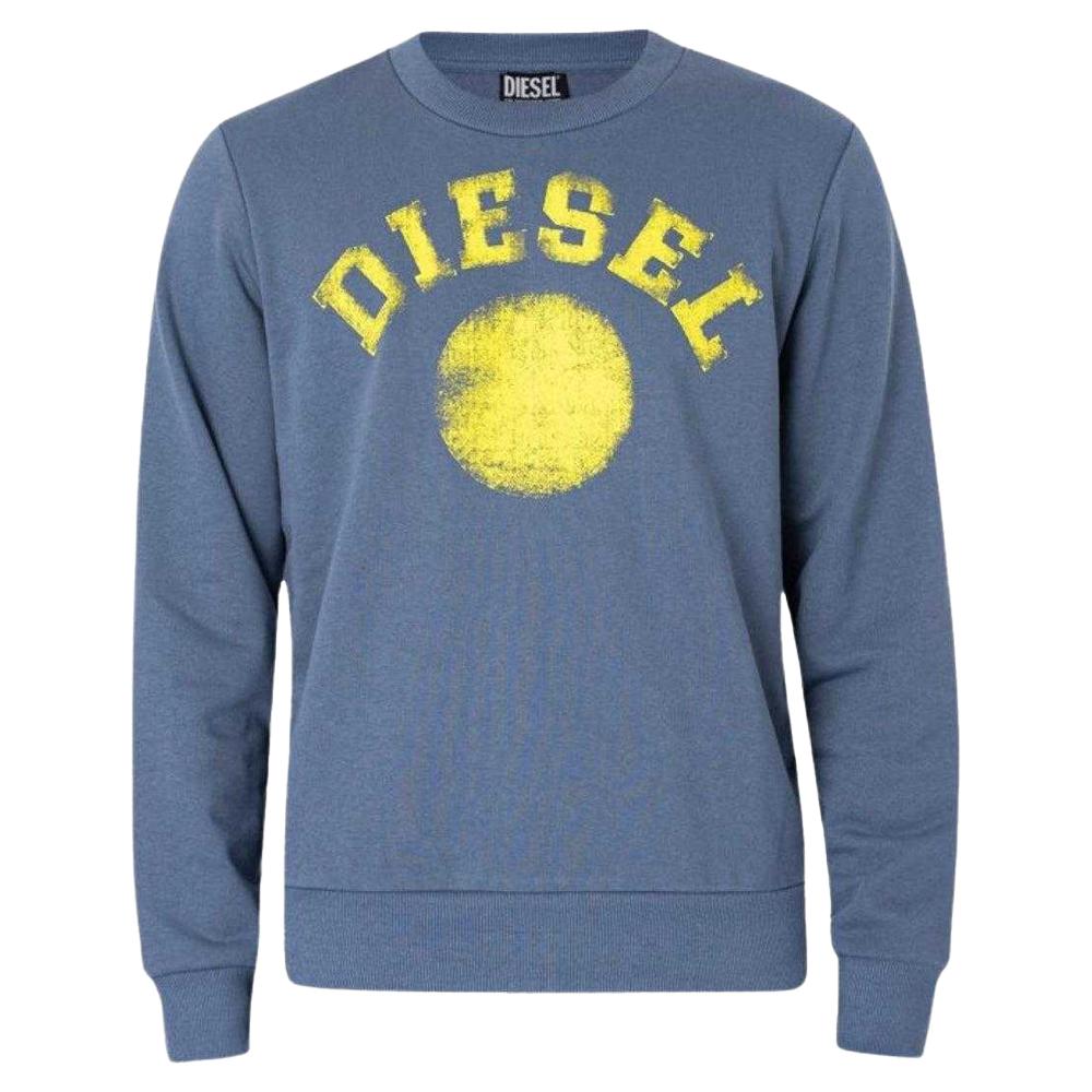 Diesel Unisex Adult Distressed Dot Logo Sweatshirt