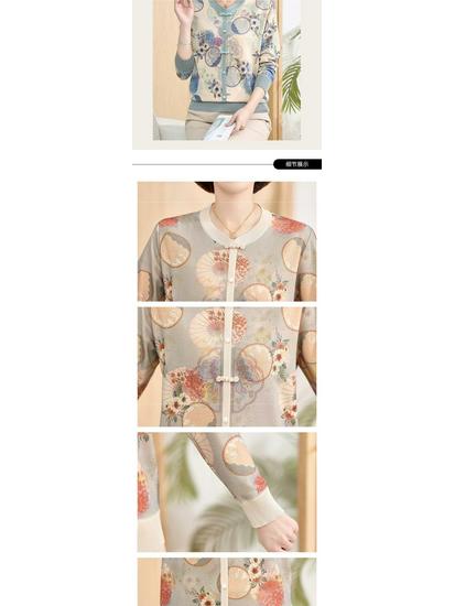 Herbststrickware für Frauen mittleren Alters: Schicker Pullover im neuen Stil