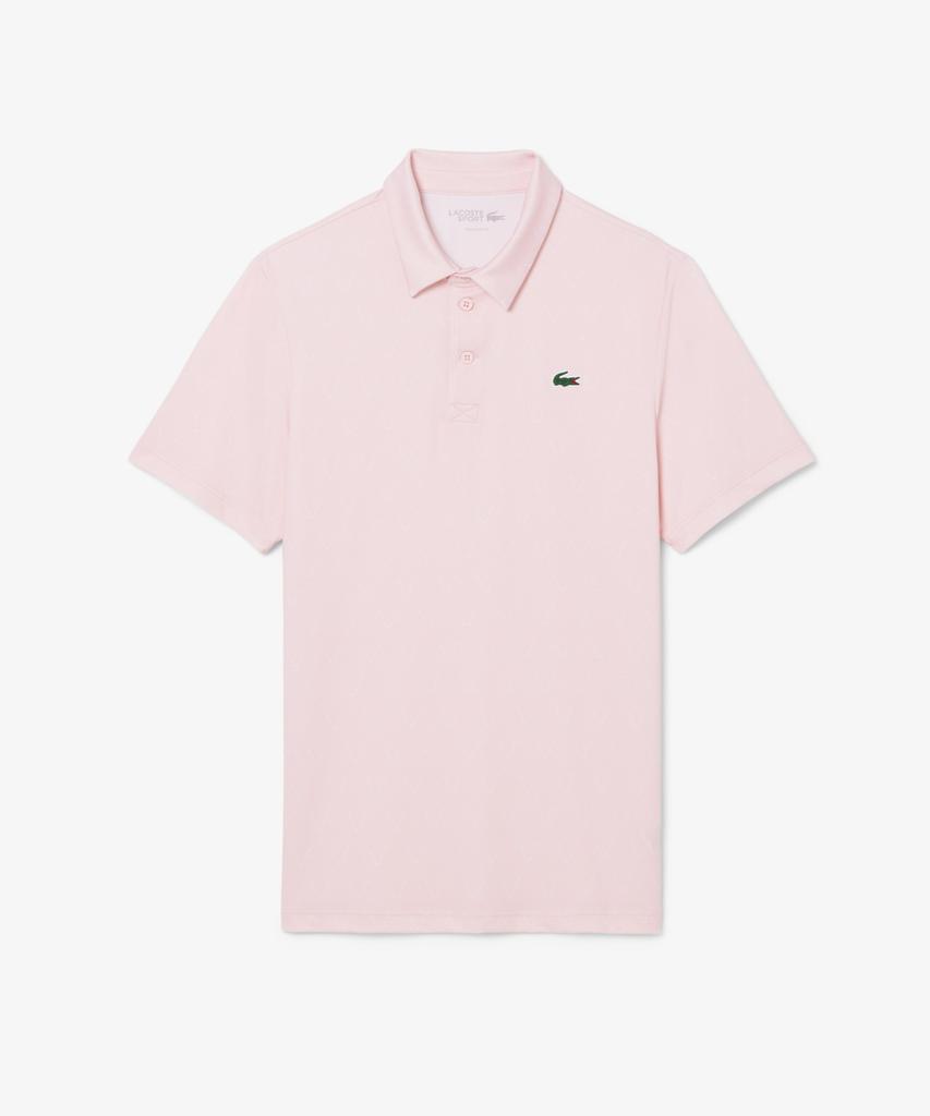 LACOSTE Men'S Golf Aop Short Sleeve Polo Shirt Dh4825-56G T91