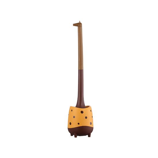 Unique Lovely PP Material Bathroom Cleaning Brush Giraffe Design Dorm Supplies